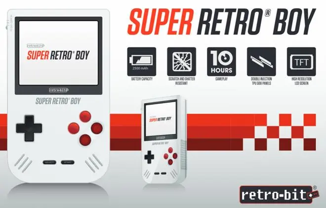 Super Retro Boy to świetna kopia starej konsolki