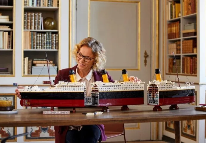 Tak dużego zestawu Lego jeszcze nie było. Oto Lego Titanic