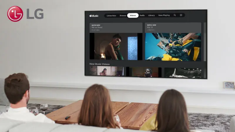 Telewizory LG z webOS otrzymują Apple Music. Aplikacja już dostępna