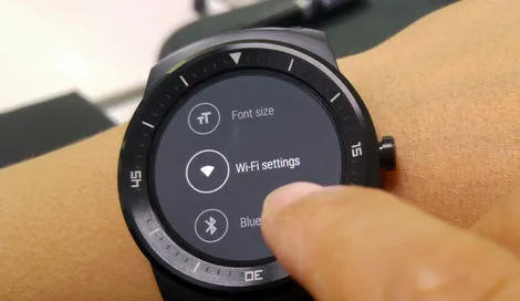LG G Watch R z obsługą Wi-Fi
