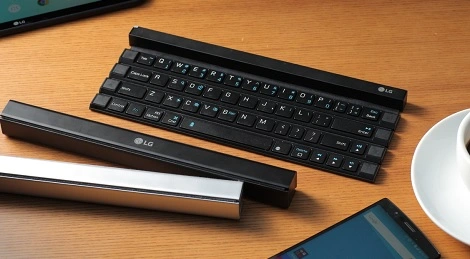 LG Rolly czyli zwijana klawiatura dla urządzeń mobilnych