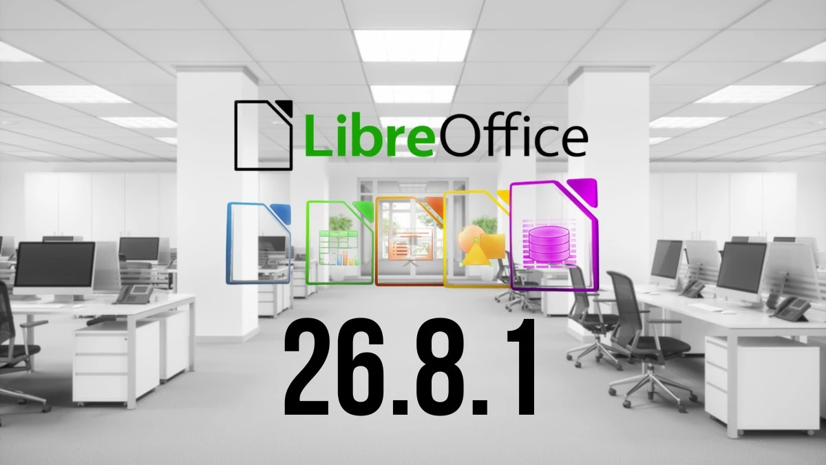 LibreOffice 26.8.1 naprawia 40 błędów. Aktualizacja zaliczyła falstart
