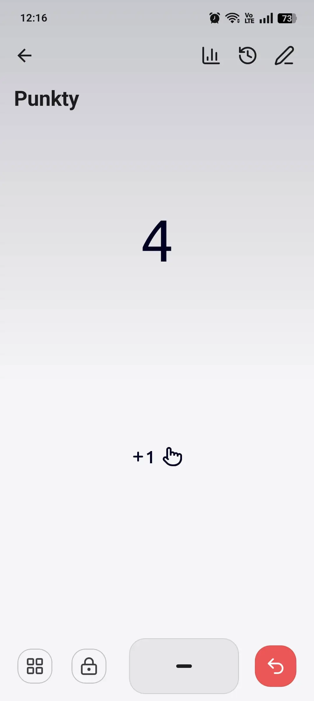 Licznik Kliknięć i Punktów