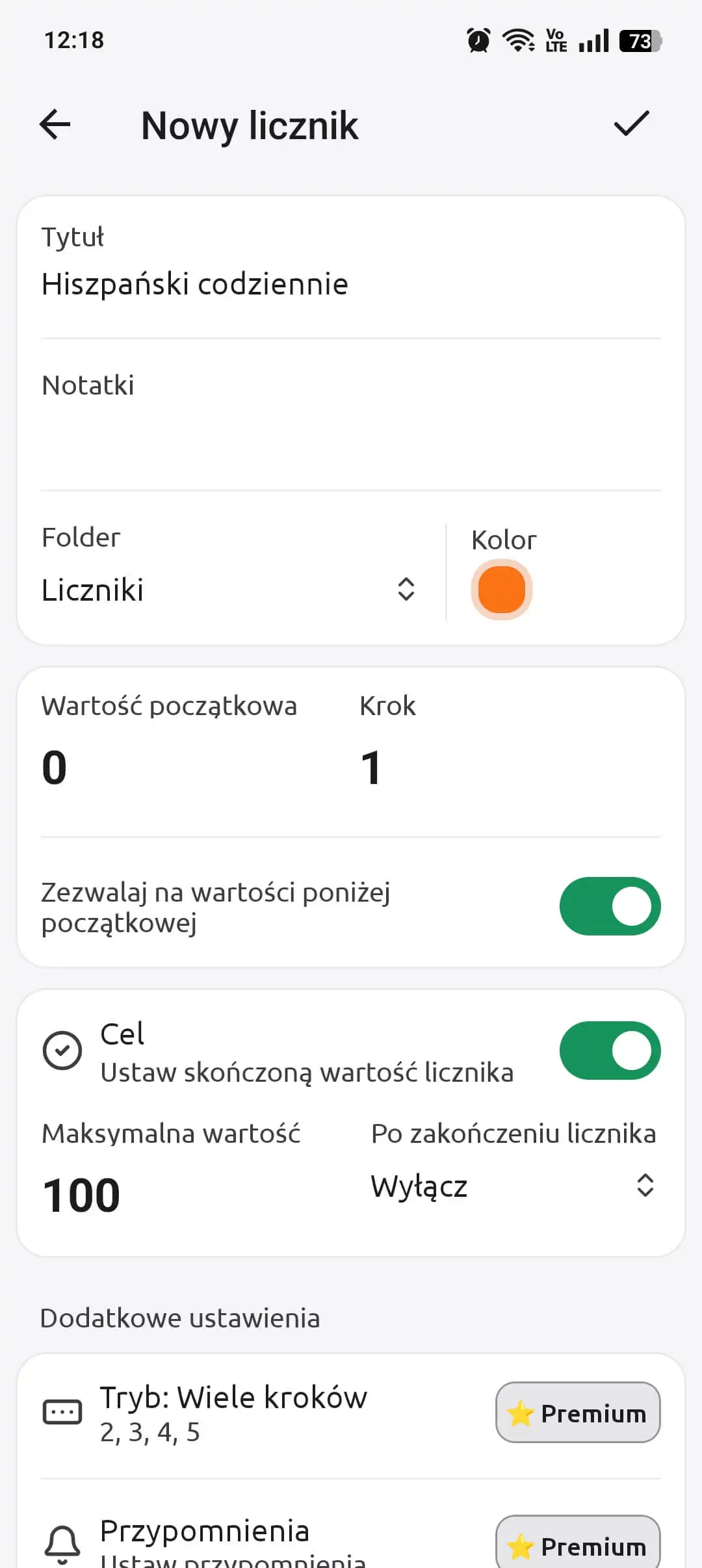 Licznik Kliknięć i Punktów
