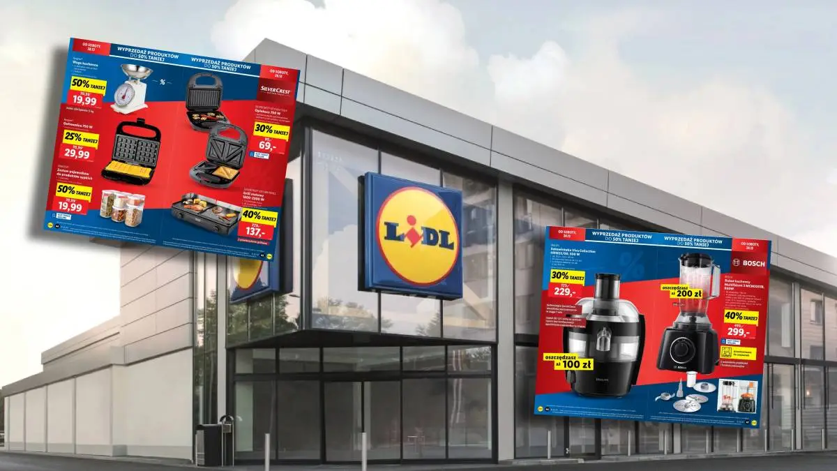 Wyprzedaż AGD w Lidlu. Sprawdź przecenione produkty