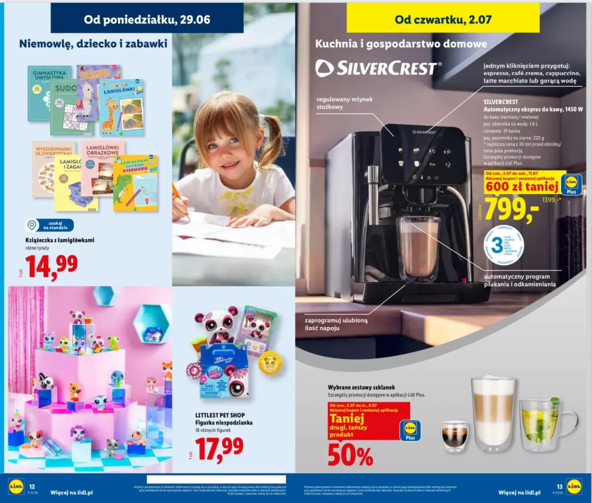 Automatyczny ekspres do kawy w świetnej promocji w Lidlu. Śpiesz się zanim wykupią