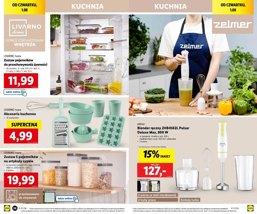 lidl wyprzedaż gadżety kuchenne