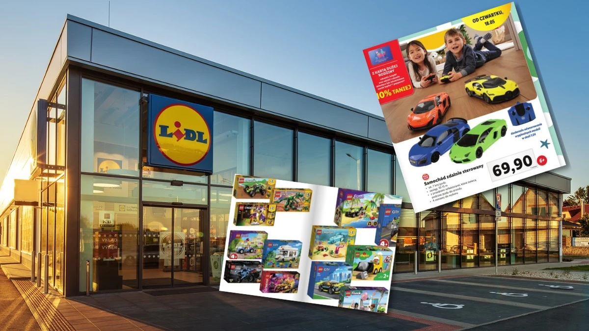 Bajecznie tani gokart i LEGO w Lidlu. Znamy ofertę na Dzień Dziecka