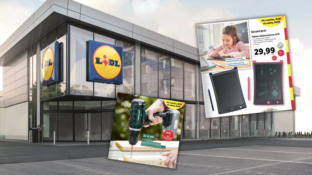 Tablety w Lidlu za 29 złotych. O co chodzi? Są też narzędzia Parkside