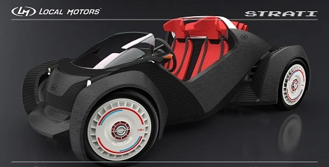 Już niedługo działający samochód stworzymy w drukarce 3D!