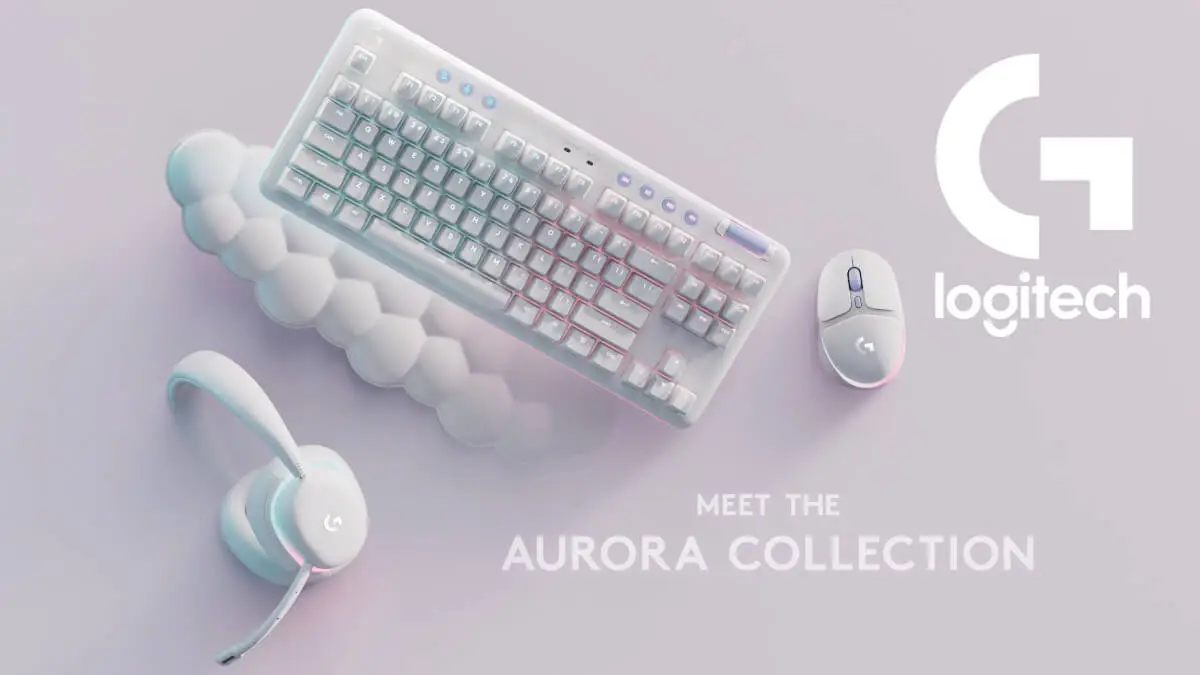 Logitech G Aurora. Nowa seria myszek, klawiatur, słuchawek, mikrofonów i akcesoriów