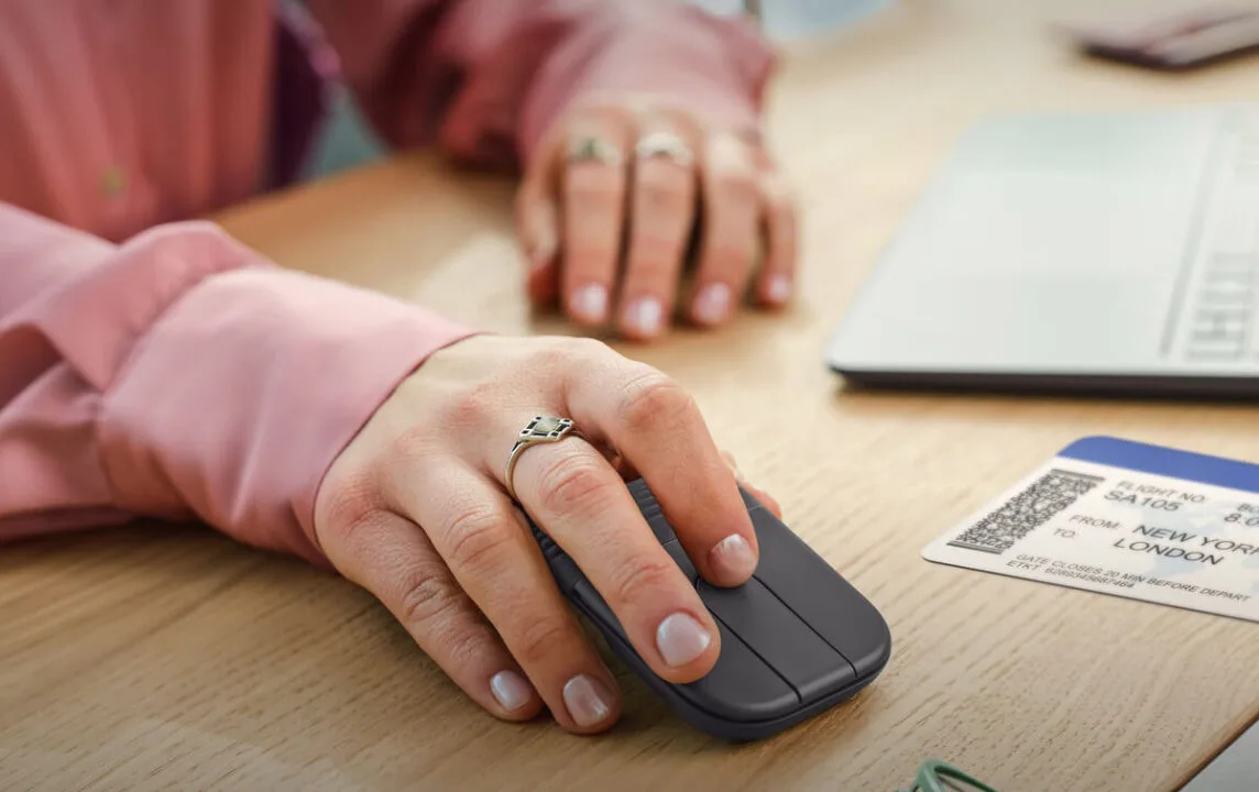 skladana mysz logitech