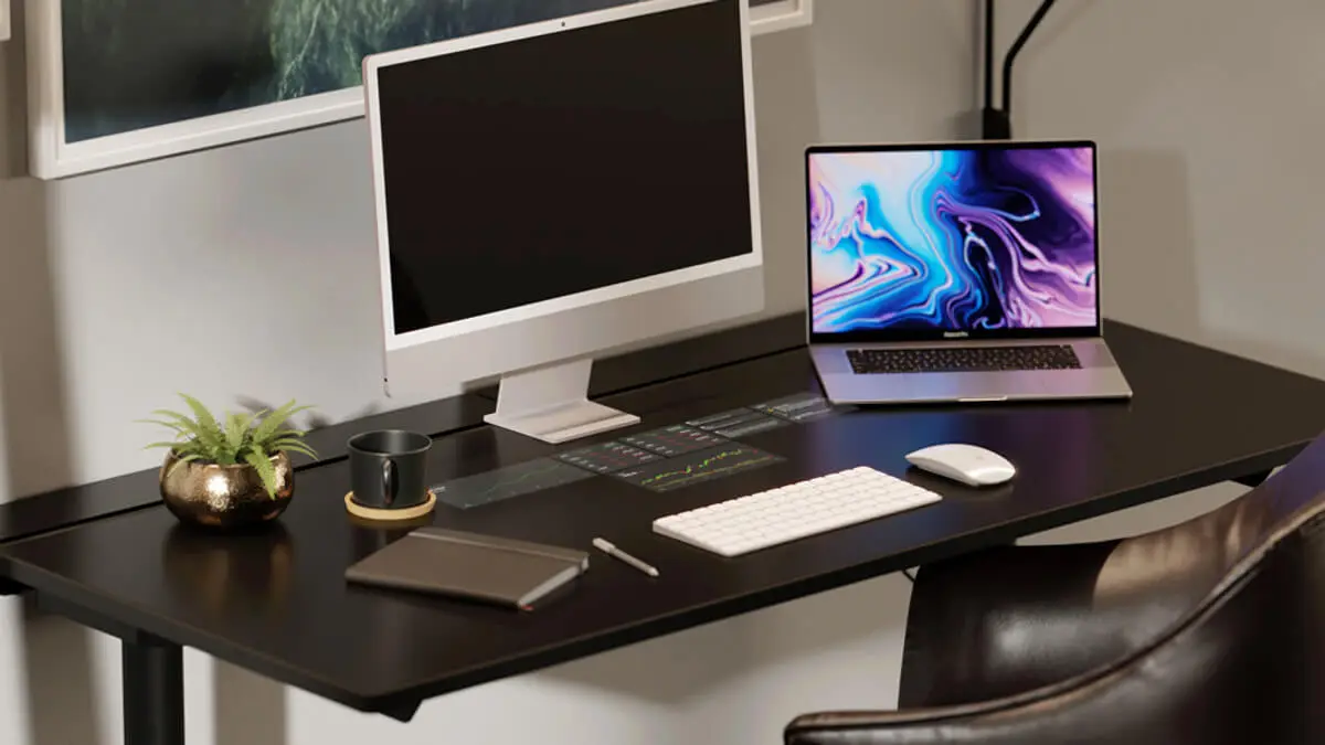 Smart biurko Lumina Desk odmieni twoją pracę przy komputerze. Ma nawet spory ekran