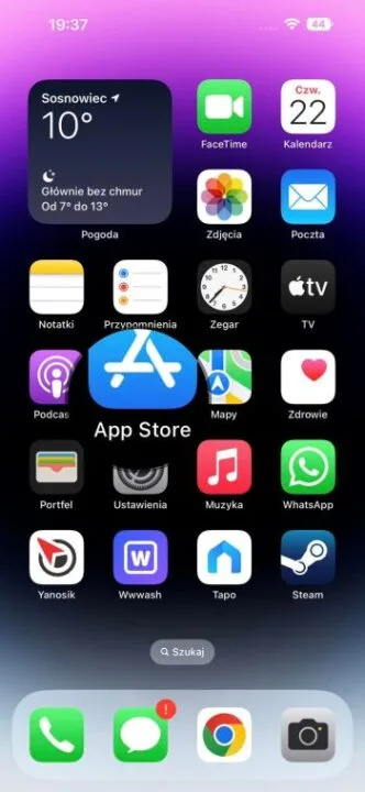 Lupa w iOS 16