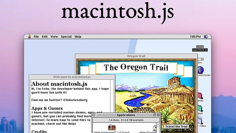 Mac OS 8 do pobrania w formie aplikacji. Spraw sobie nostalgiczną podróż
