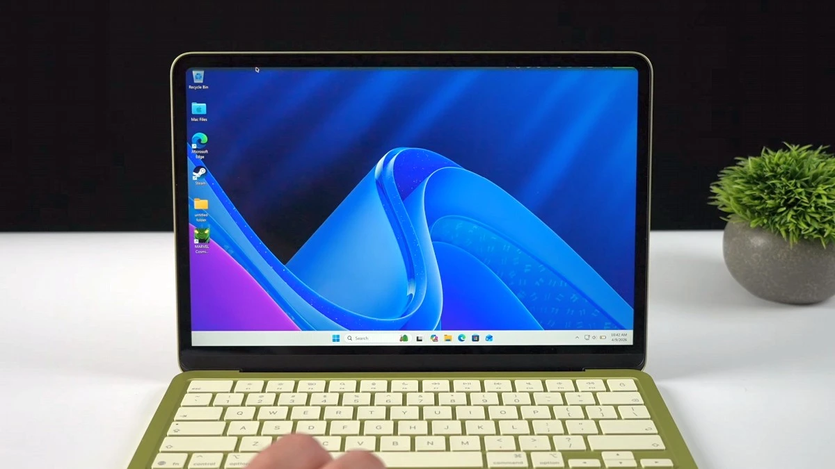 MacBook Neo z Windows 11 jako laptop do gier? Test: 8 GB RAM wystarcza