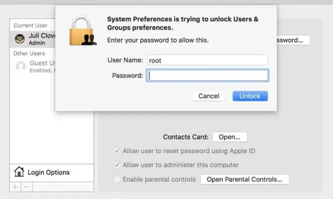 Wykryto krytyczną lukę w macOS High Sierra. Każdy może uzyskać dostęp do konta administratora