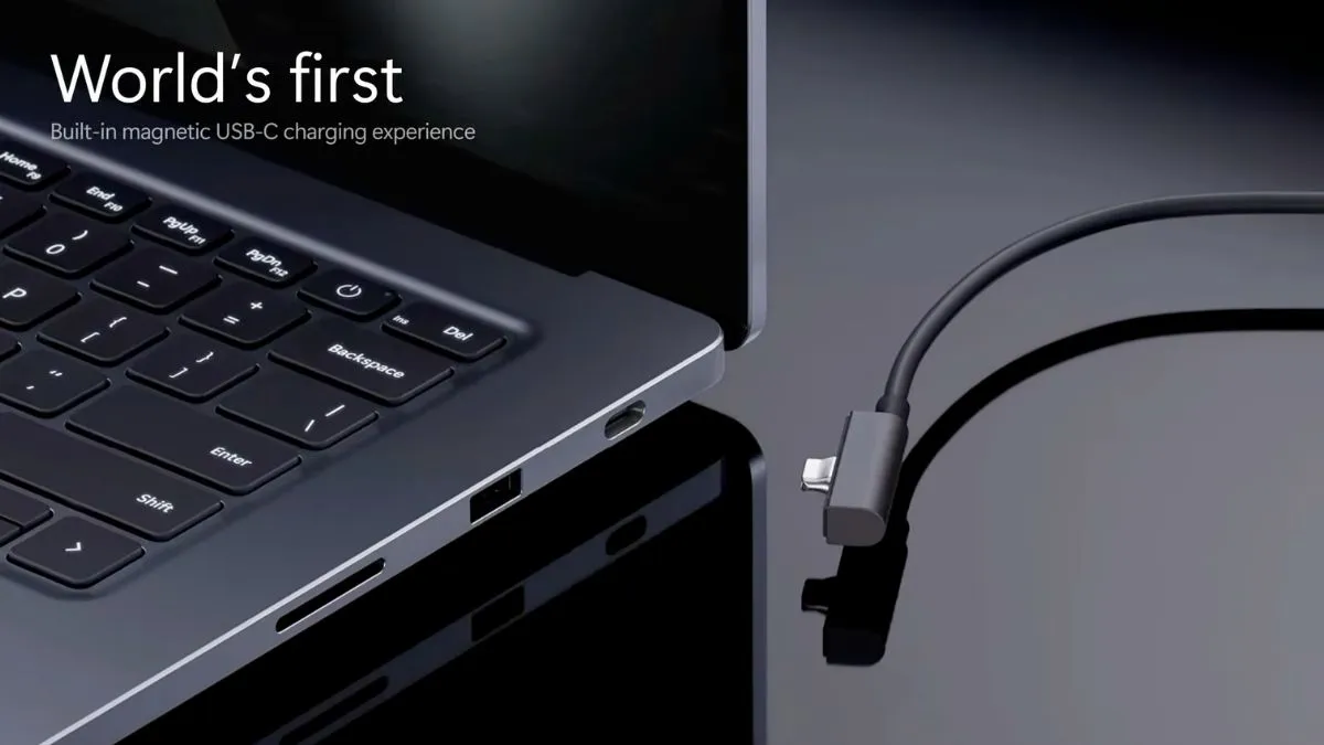 Microsoft wymyśla koło na nowo. Laptop z magnetycznym złączem USB-C
