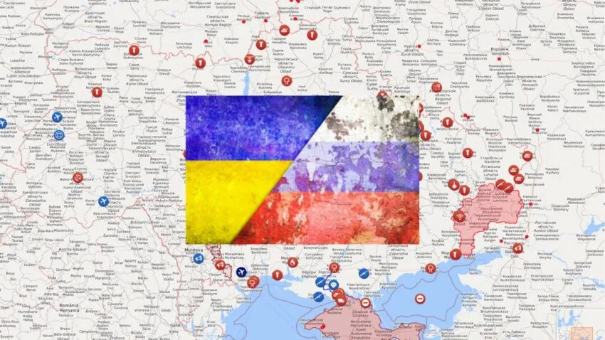 Atak na Ukrainę. Interaktywna mapa pozwala śledzić przebieg konfliktu