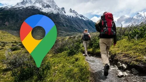 Mapy Google ponownie skierowały turystę na nieistniejący szlak