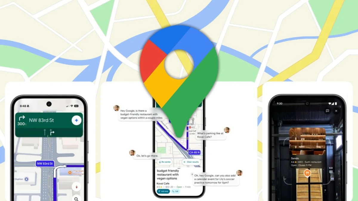 Mapy Google ulepszone. Nawigacja rowerowa i piesza z Gemini to teraz czyste złoto