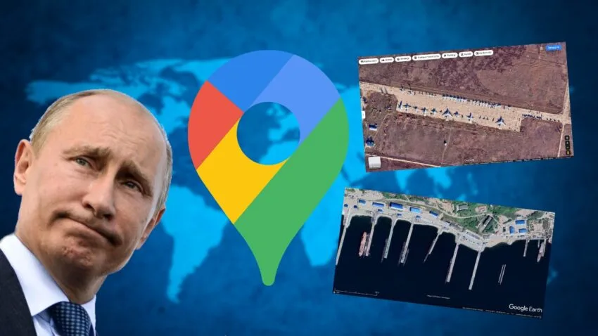 Google odsłoniło rosyjskie tajne obiekty na Google Maps. Zobacz bunkier Putina