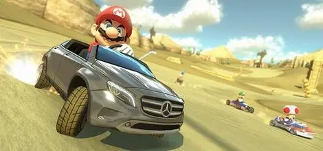 Mario w reklamie najnowszego Mercedesa klasy GLA (wideo)
