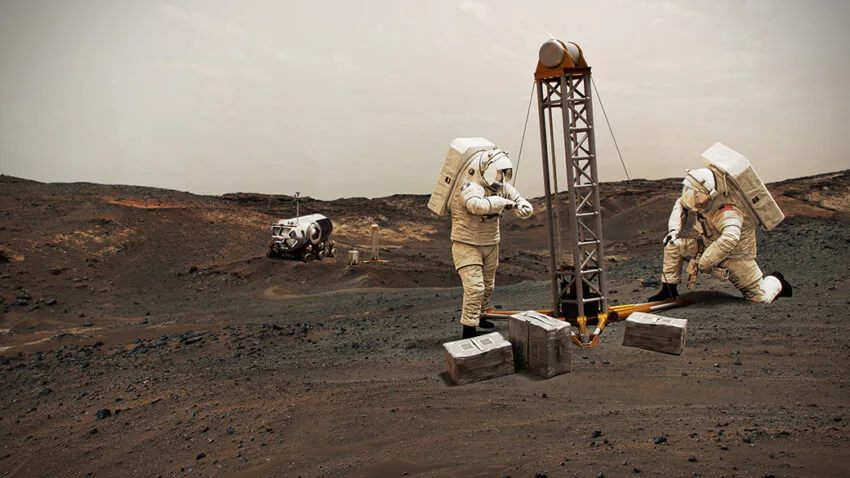 Astronauci na Marsie