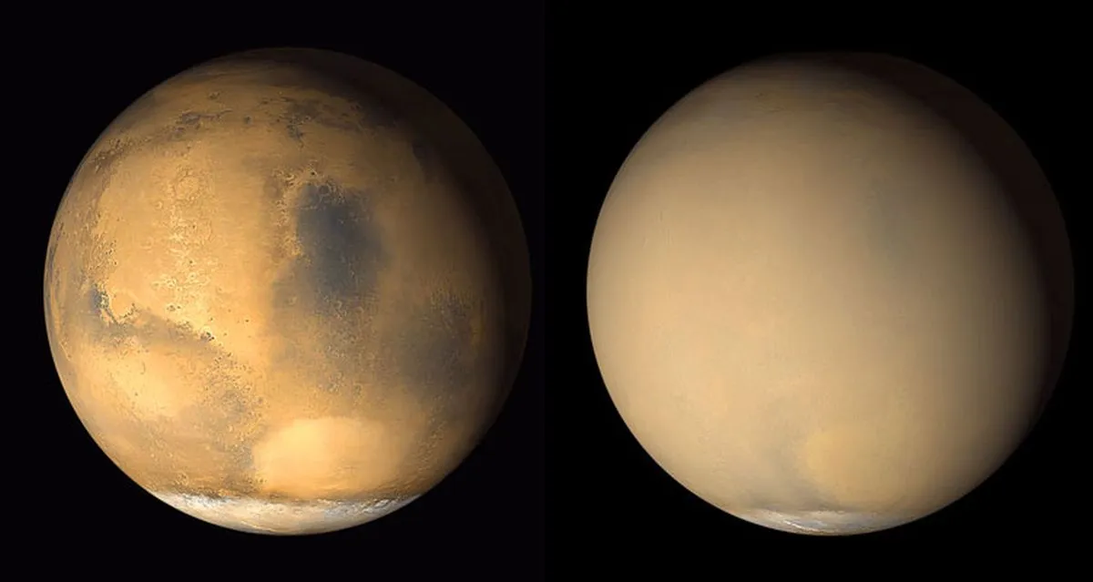 Dlaczego Marsa pochłaniają gigantyczne burze piaskowe? Mamy odpowiedź