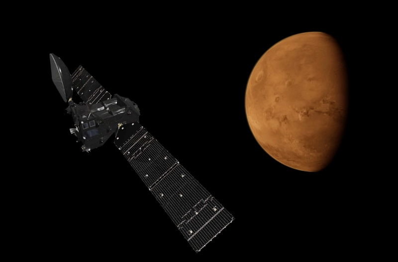 Zjawisko zielonej poświaty dostrzeżone na Marsie. Co ono oznacza?