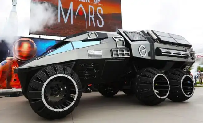 Czy właśnie takim pojazdem człowiek będzie się poruszać po Marsie?