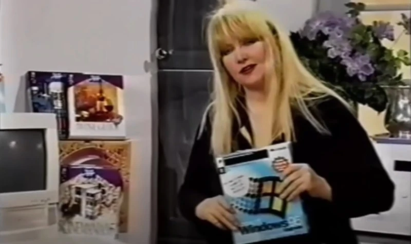 Maryla Rodowicz zachwala Windows 95. Nostalgiczne wideo poprawi Ci humor