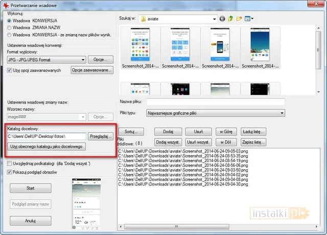 masowa zmiana formatu zdjec 3