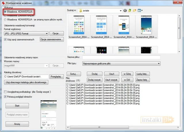 masowa zmiana formatu zdjec 4