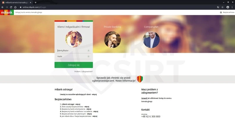 Podszywają się pod mBank. Oszustwo (niemal) doskonałe