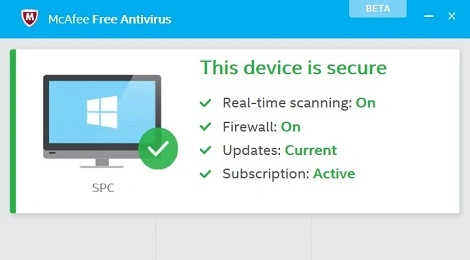 McAfee Free Antivirus – lekkie i darmowe oprogramowanie antywirusowe