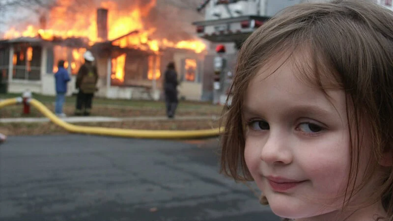Kultowy mem „Disaster Girl” sprzedany za 500 tys. dolarów