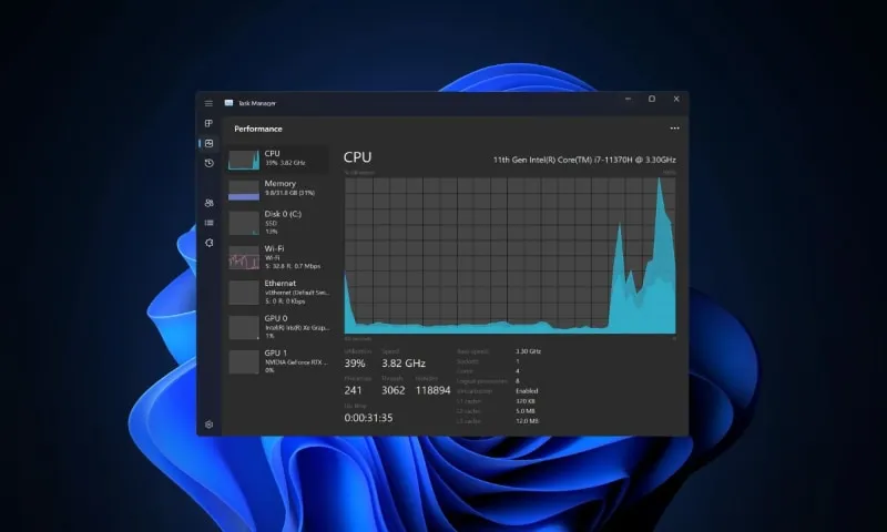 Menedżer zadań w Windows 11 stanie się bardziej kolorowy