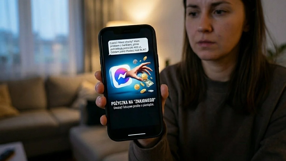 Policja ostrzega przed oszustami. Messenger jest ich pełen