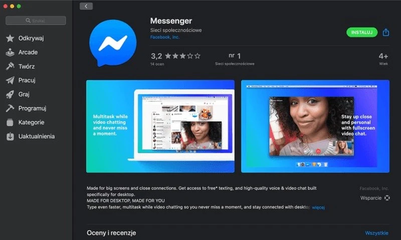 Facebook Messenger z nową apką na macOS – Polacy narodem wybranym do testów