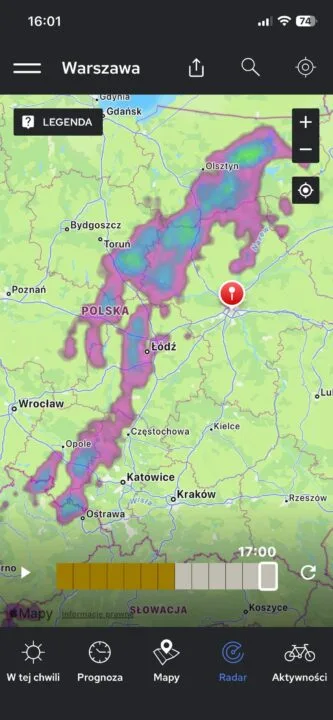 dokładna prognoza pogody