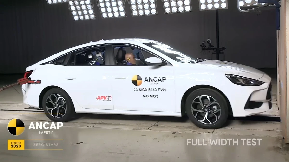 MG otrzymało 0 gwiazdek w teście zderzeniowym, ale to nie tak jak myślisz