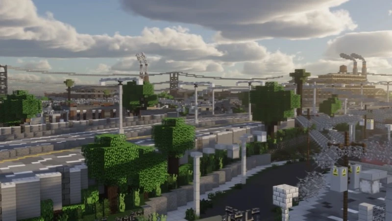 To niezwykłe miasto w Minecrafcie 400 osób buduje już od 9 lat (wideo)
