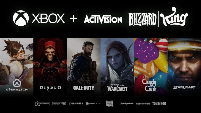 Microsoft przejmuje Activision Blizzard. CoD i Diablo tylko na Xboxie?
