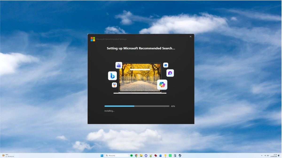 Microsoft stworzył aplikację tylko po to, by wciskać Bing. Chrome stawia opór