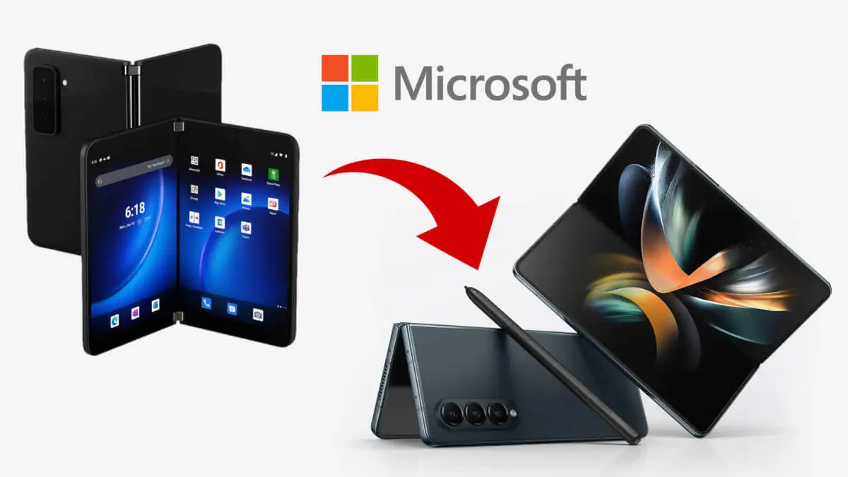 Microsoft Surface Duo wielkim niewypałem, nawet sam Bill Gates używa Samsunga Z Fold
