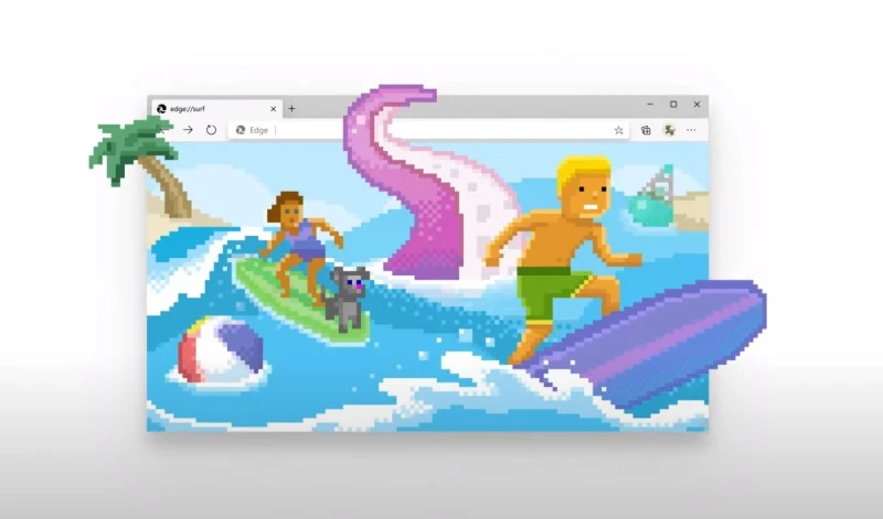 Jak zagrać w surfing w przeglądarce Edge? Ta gra uzależnia!