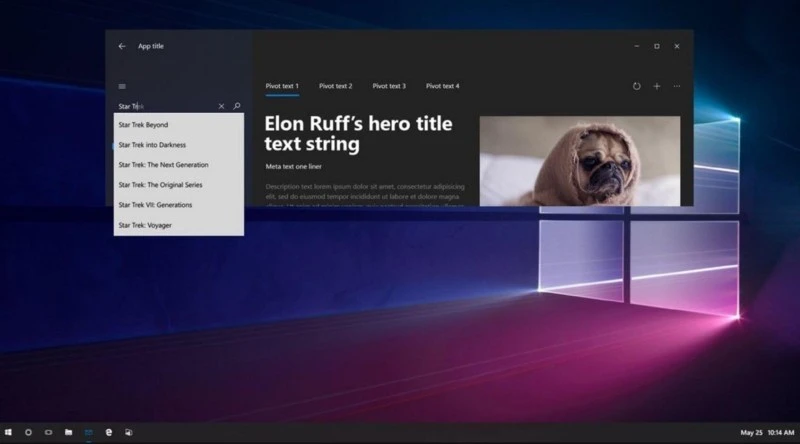 Zaokrąglone rogi interfejsu już w Windows 10. To zwiastun większych zmian