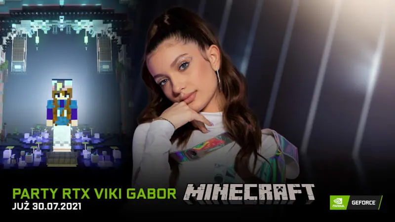 Koncert Viki Gabor w Minecrafcie. Gwiazda Eurowizji dla Dzieci wirtualnie w grze Mojang