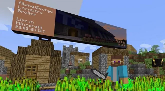 W Minecrafcie odbędzie się pierwszy koncert muzyczny. Na żywo
